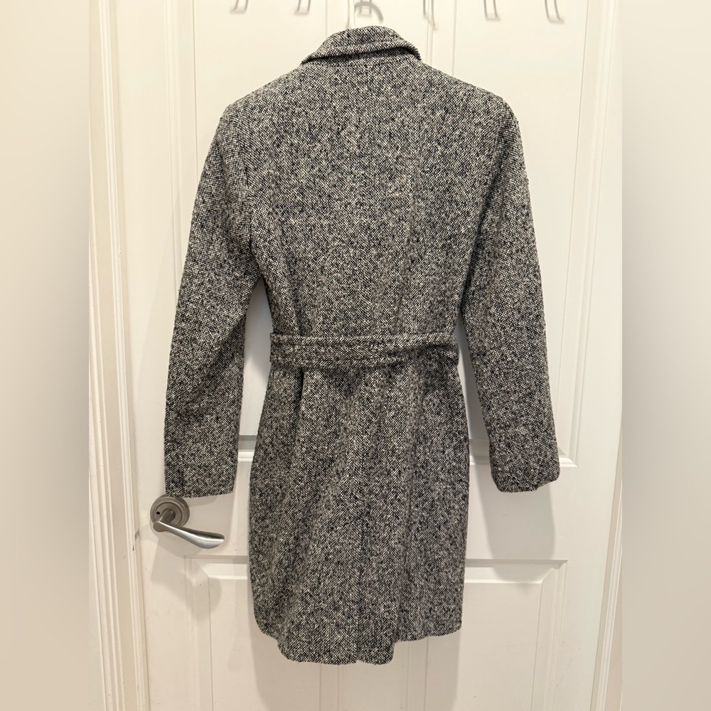 EUC Express Vintage Wool Trench Coat Size 1/2 - Picture 6 of 6